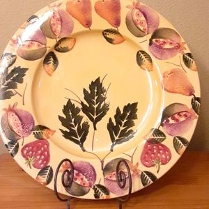 Hand painted large platter